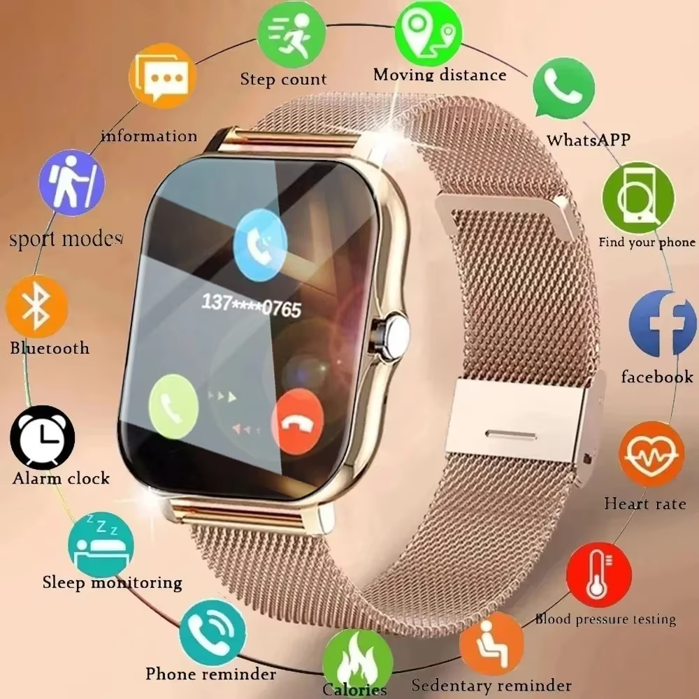 Smartwatch Instagram - LAXASFIT 2025 New Men's Smart Watch