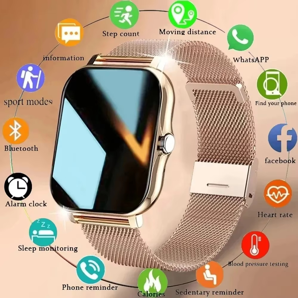 Smartwatch Instagram - LAXASFIT 2025 New Smart Watch Bluetooth