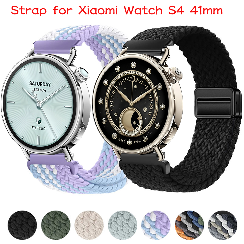 18mm Braided Magnetic Buckle S - Xiaomi Smartwatch S4 Accessories 리뷰 및 가격