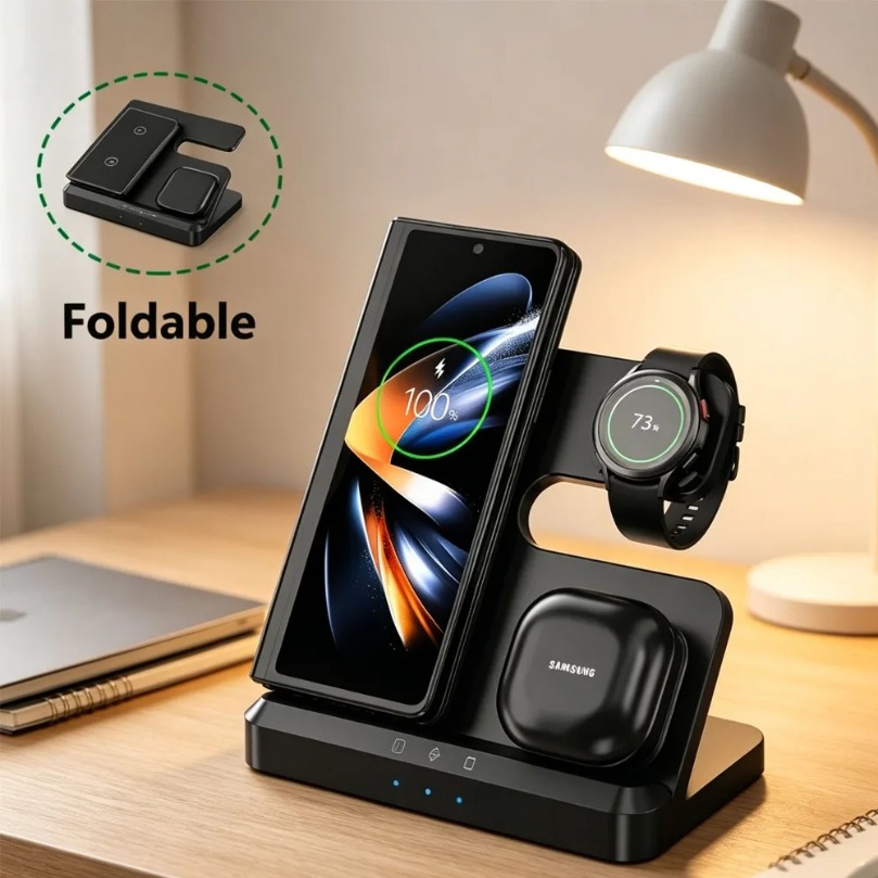 3 in 1 Fast Wireless Charger F - Watch Charger Cable 리뷰 및 가격