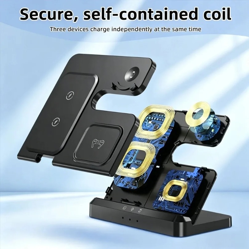 3 in 1 Fast Wireless Charger F - Watch Charger Cable 리뷰 및 가격