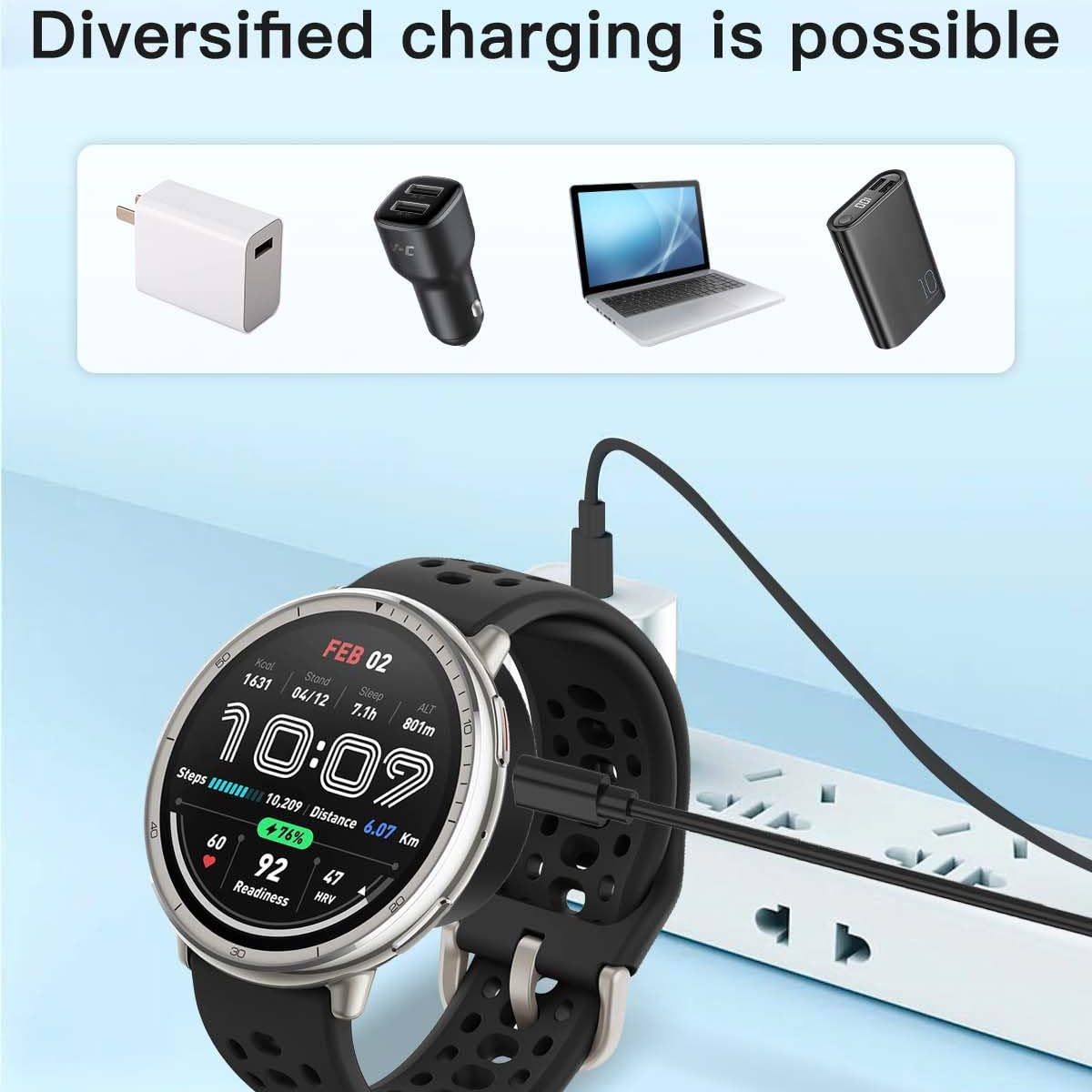 Charging Base For Amazfit Acti - Amazfit Smartwatch Accessories 리뷰 및 가격