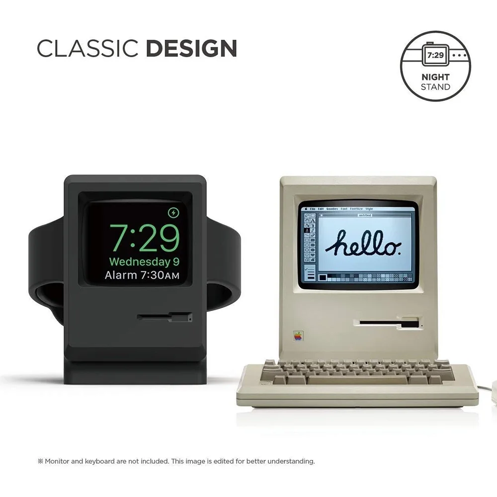 Silicone Charger Stand For App - Watch Charging Dock 리뷰 및 가격