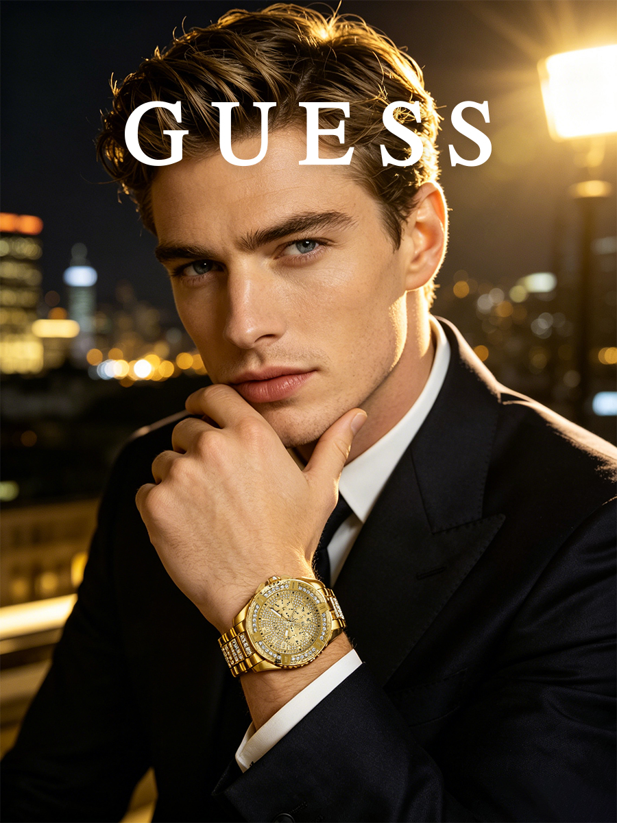 Guess Men's Watch Gold Tone St - Smartwatch Guess 리뷰 및 가격