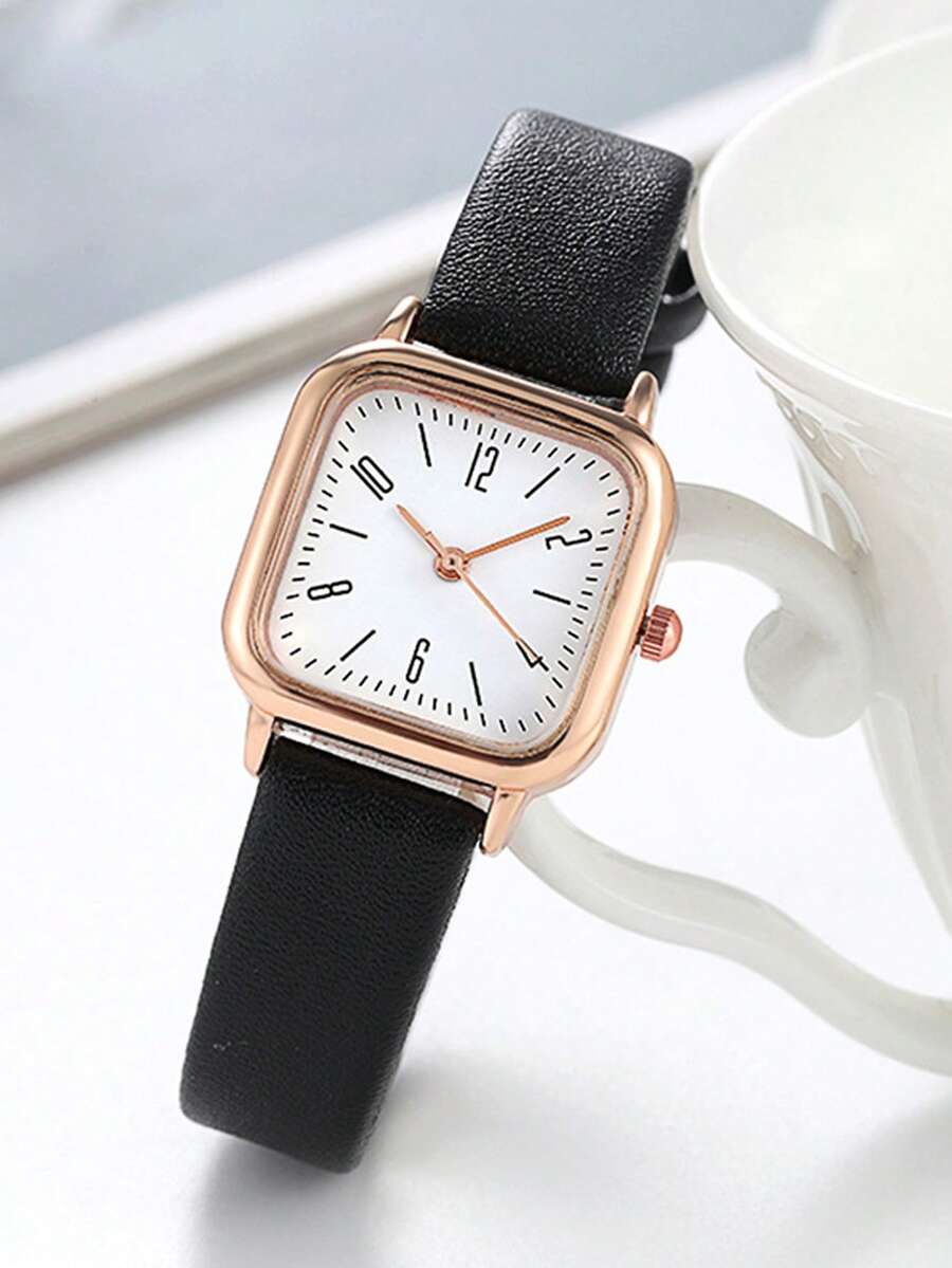 3pcs Women's Quartz Watches, C - Leather Classic Strap 리뷰 및 가격