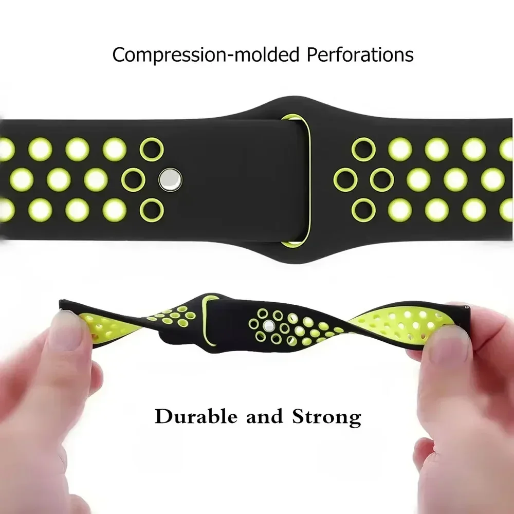 22MM 20mm Silicone Strap For X - Xiaomi Smartwatch S4 Accessories 리뷰 및 가격