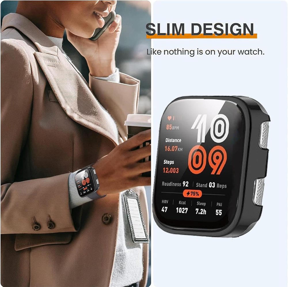 HD Glass+PC Case for Amazfit B - Amazfit Smartwatch Accessories 리뷰 및 가격