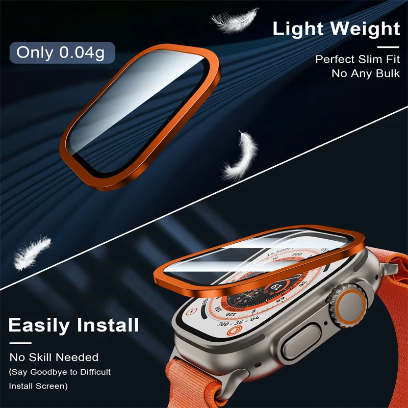 Tempered Glass for Apple Watch - Smartwatch Straps & Accessories 리뷰 및 가격