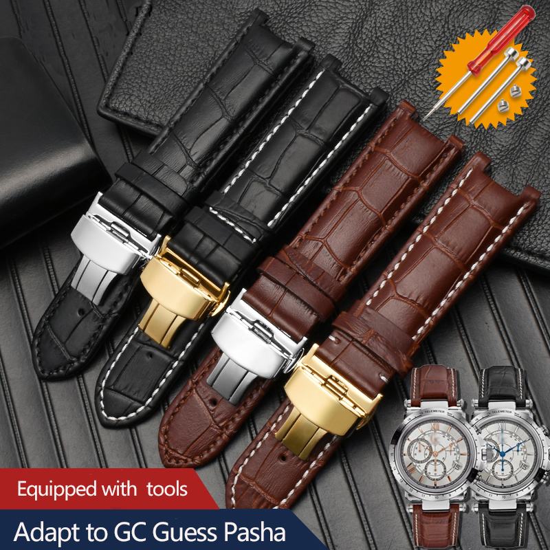 Genuine Leatehr Watchband 20*1 - Smartwatch Guess 리뷰 및 가격