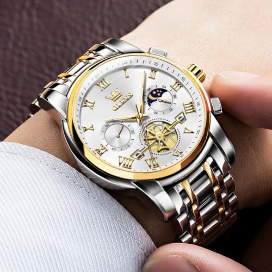 OLEVS Watches Men Waterproof L - Smartwatch Face 리뷰 및 가격