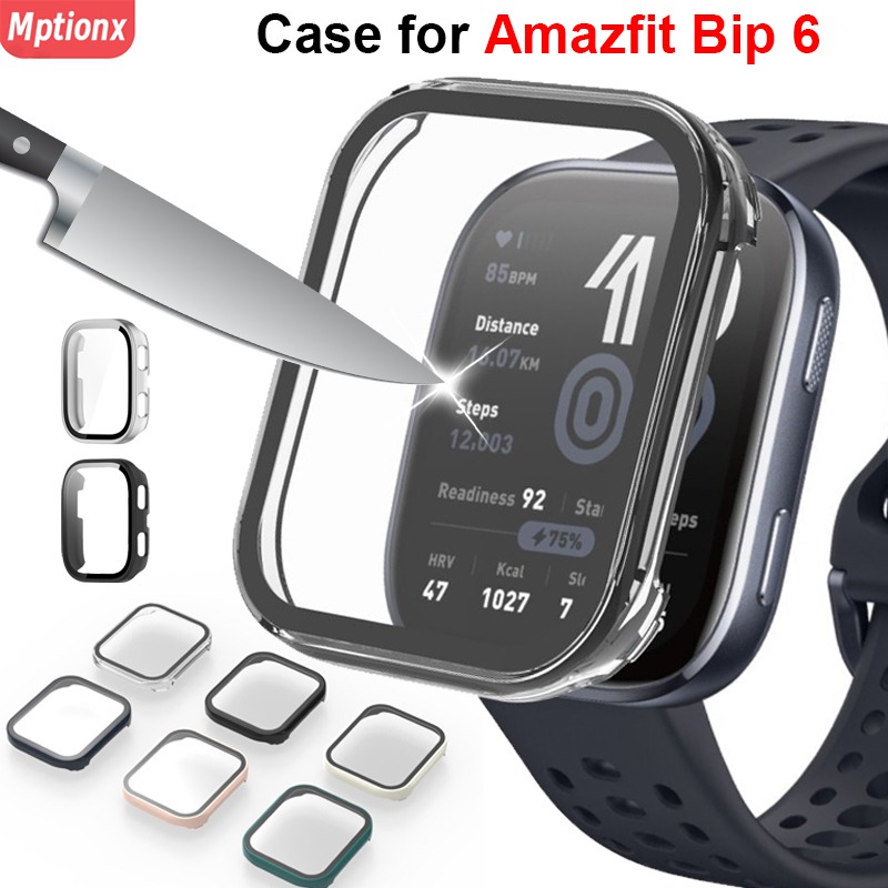 Glass+Cover For Amazfit Bip 6  - Amazfit Smartwatch Accessories 리뷰 및 가격