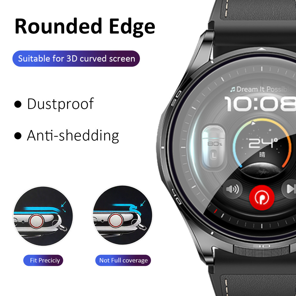 1-5PCS 3D Curved Full Coverage - Watch Face Protector 리뷰 및 가격