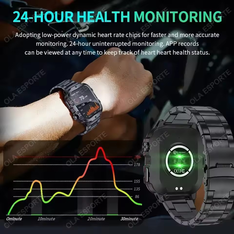 2026 New Military Smart Watch  - Smartwatch Instagram 리뷰 및 가격