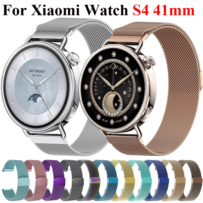 18mm Milanese Loop Strap For X - Xiaomi Smartwatch S4 Accessories 리뷰 및 가격