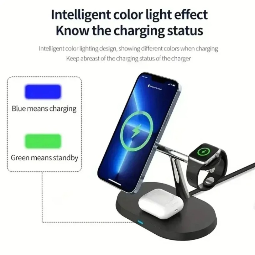 3 In 1 Opansten Magnetic Wirel - Watch Charger Cable 리뷰 및 가격