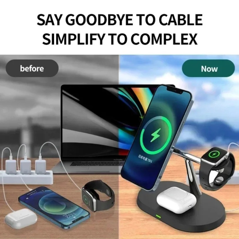 3 In 1 Opansten Magnetic Wirel - Watch Charger Cable 리뷰 및 가격