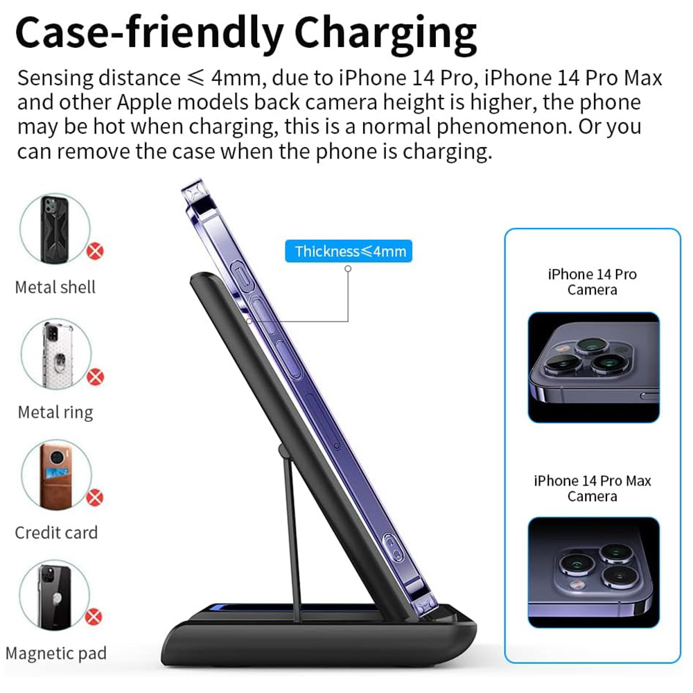 15W 3 in 1 Wireless Charger St - Watch Charger Cable 리뷰 및 가격