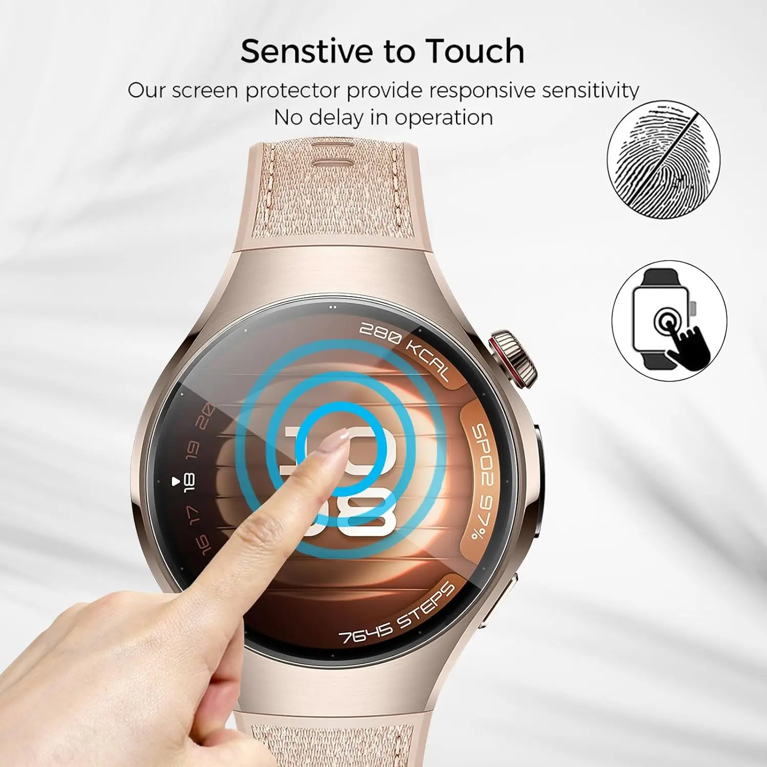 Hydrogel Film For Huawei Watch - Watch Face Protector 리뷰 및 가격