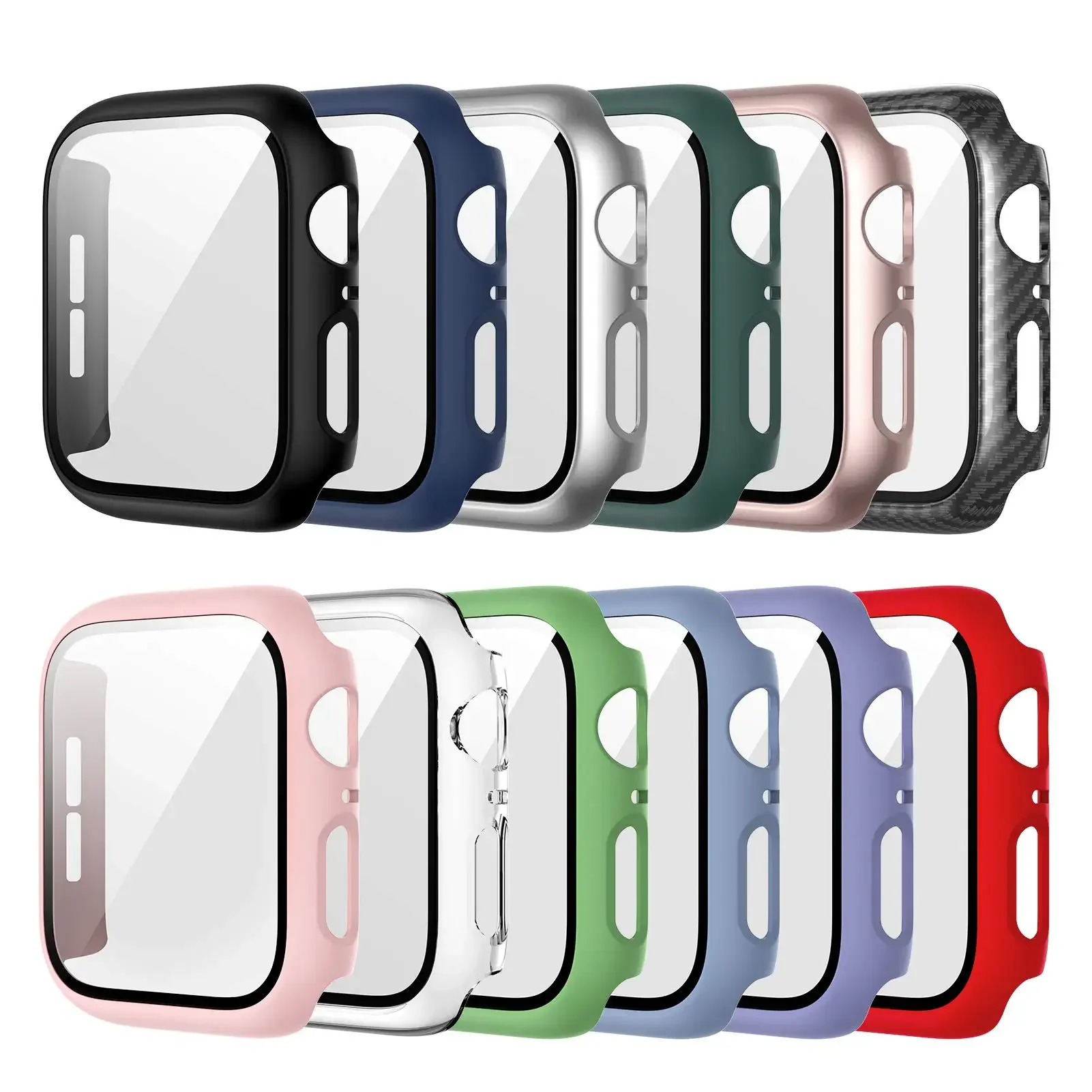 Tempered Glass+cover For Apple - Smartwatch Icon 리뷰 및 가격