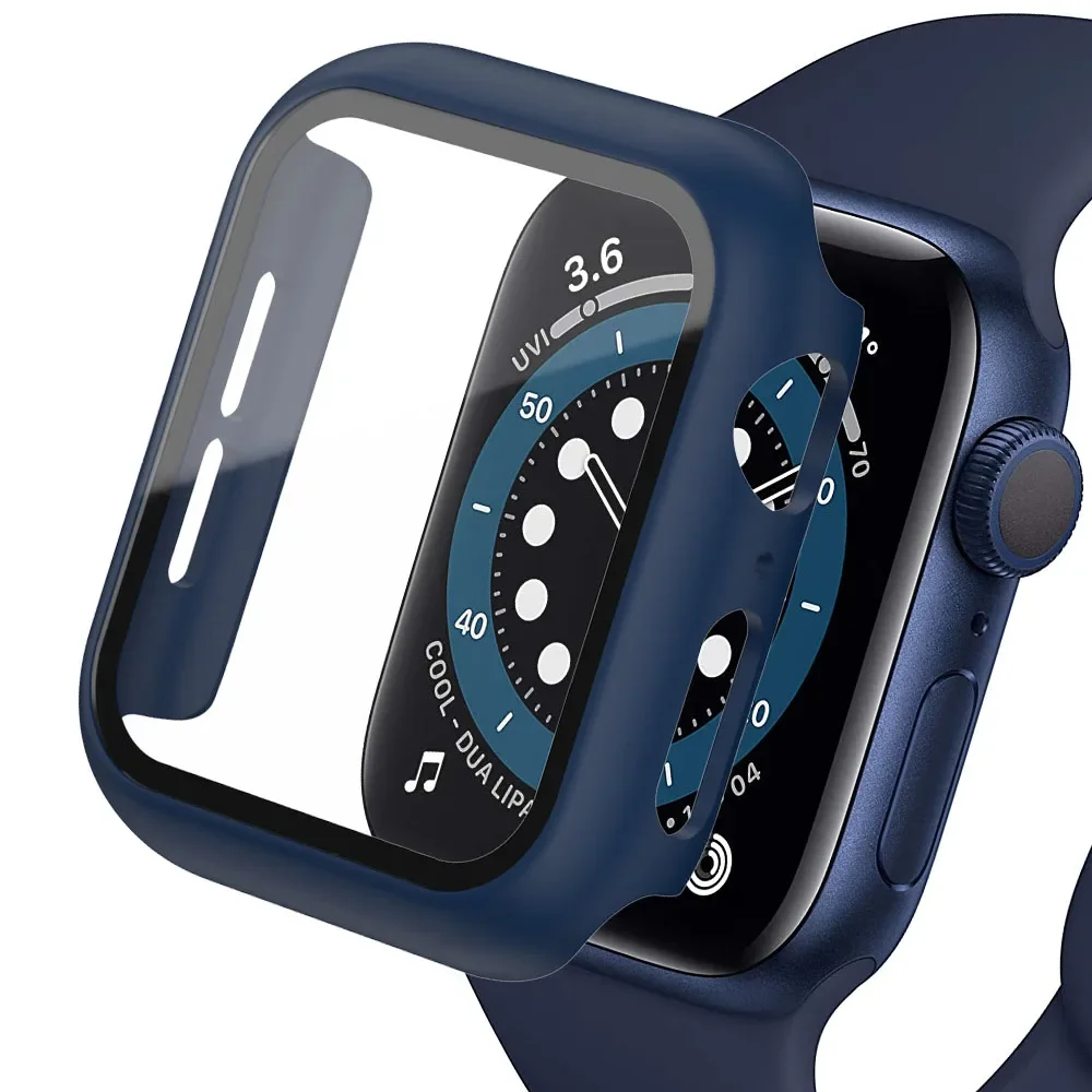 Tempered Glass+cover For Apple - Smartwatch Icon 리뷰 및 가격