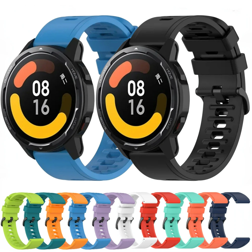 22mm Silicone Strap for Xiaomi - Xiaomi Smartwatch S4 Accessories 리뷰 및 가격