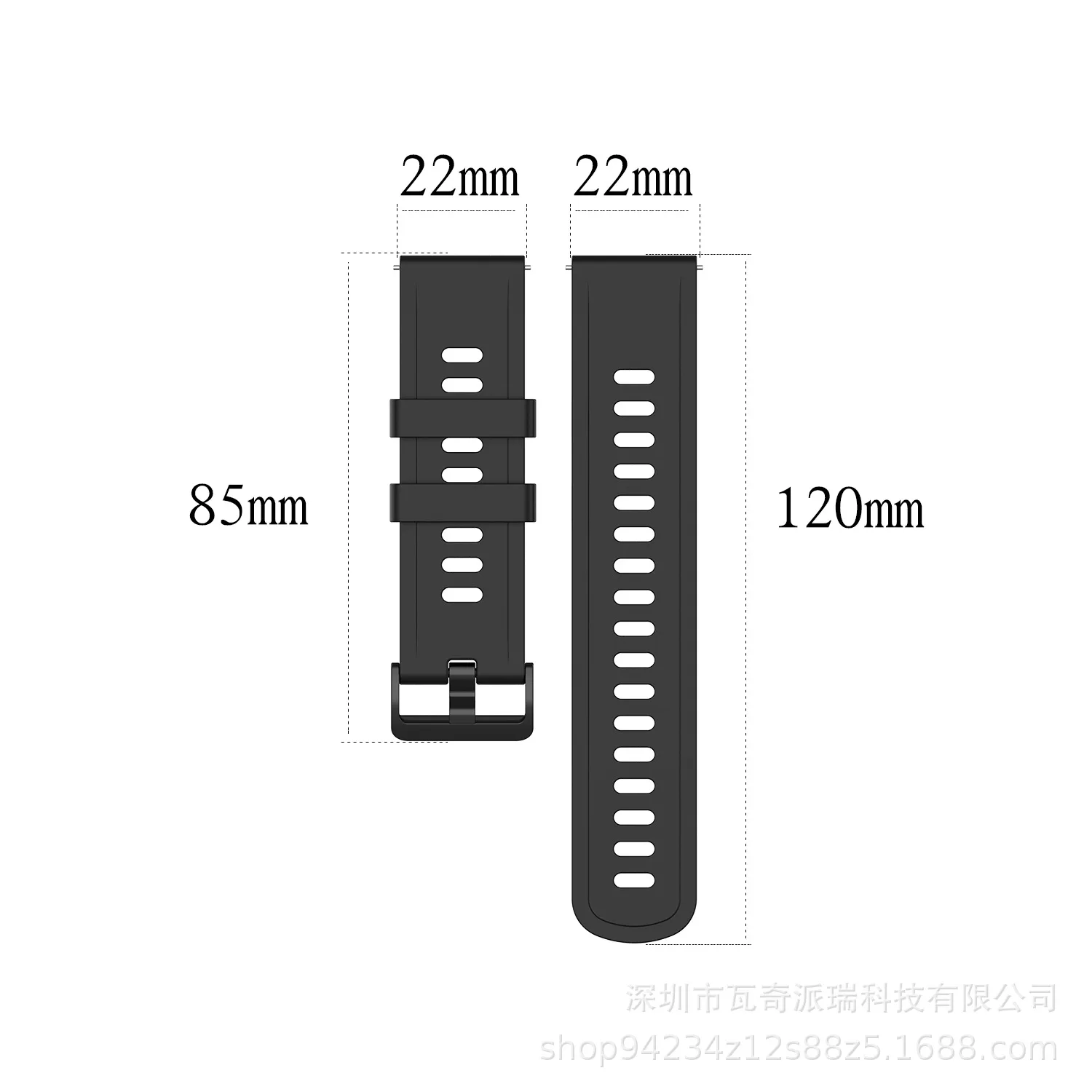 22mm Silicone Strap for Xiaomi - Xiaomi Smartwatch S4 Accessories 리뷰 및 가격