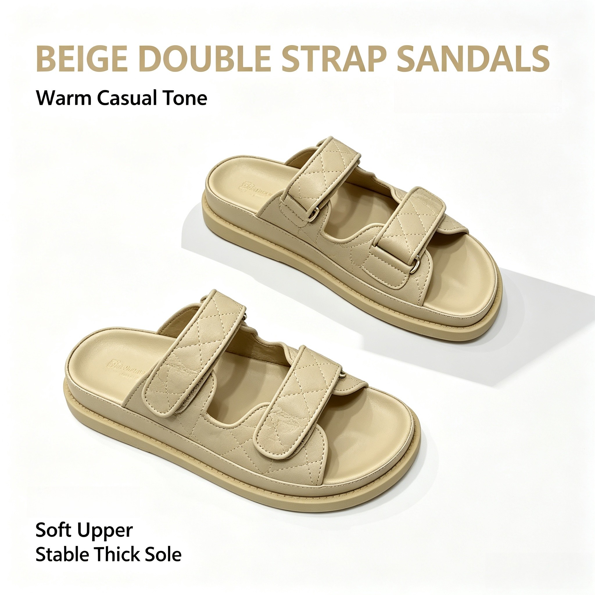 Summer Best-Seller Quilted Vel - Leather Classic Strap 리뷰 및 가격