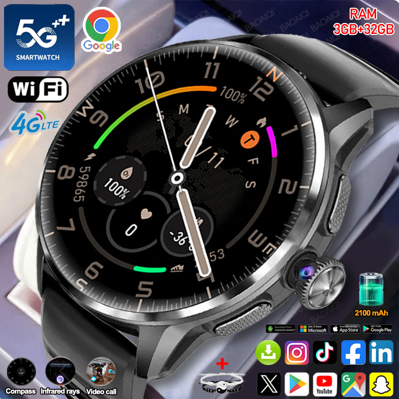 5G/4G Full Network Smart Watch - Smartwatch Id 리뷰 및 가격