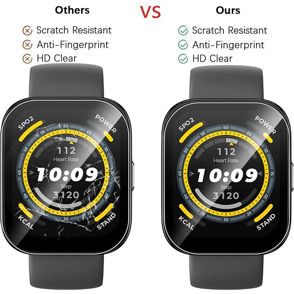 3PCS Clear HD Film Screen Prot - Amazfit Smartwatch Accessories 리뷰 및 가격