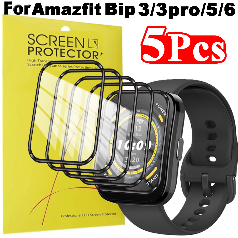 1-5Pcs HD Screen Protector for - Amazfit Smartwatch Accessories 리뷰 및 가격