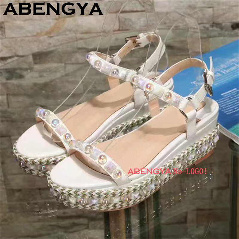 Classic Fashion Thick Sole Pla - Leather Classic Strap 리뷰 및 가격
