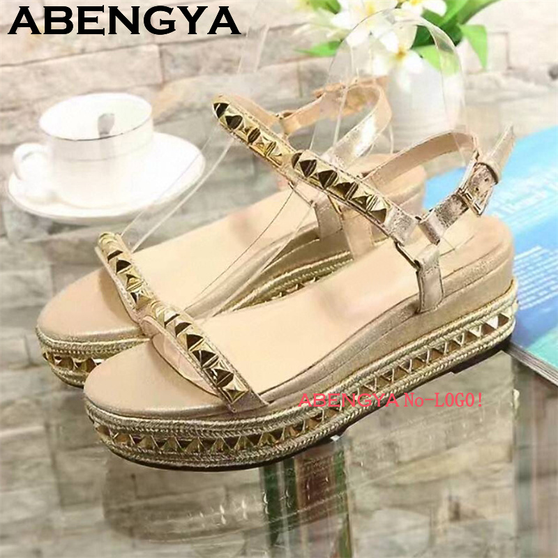Classic Fashion Thick Sole Pla - Leather Classic Strap 리뷰 및 가격