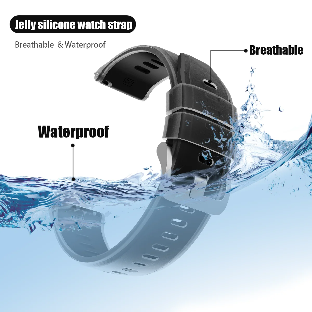 Translucent Silicone Strap For - Xiaomi Smartwatch S3 Accessories 리뷰 및 가격