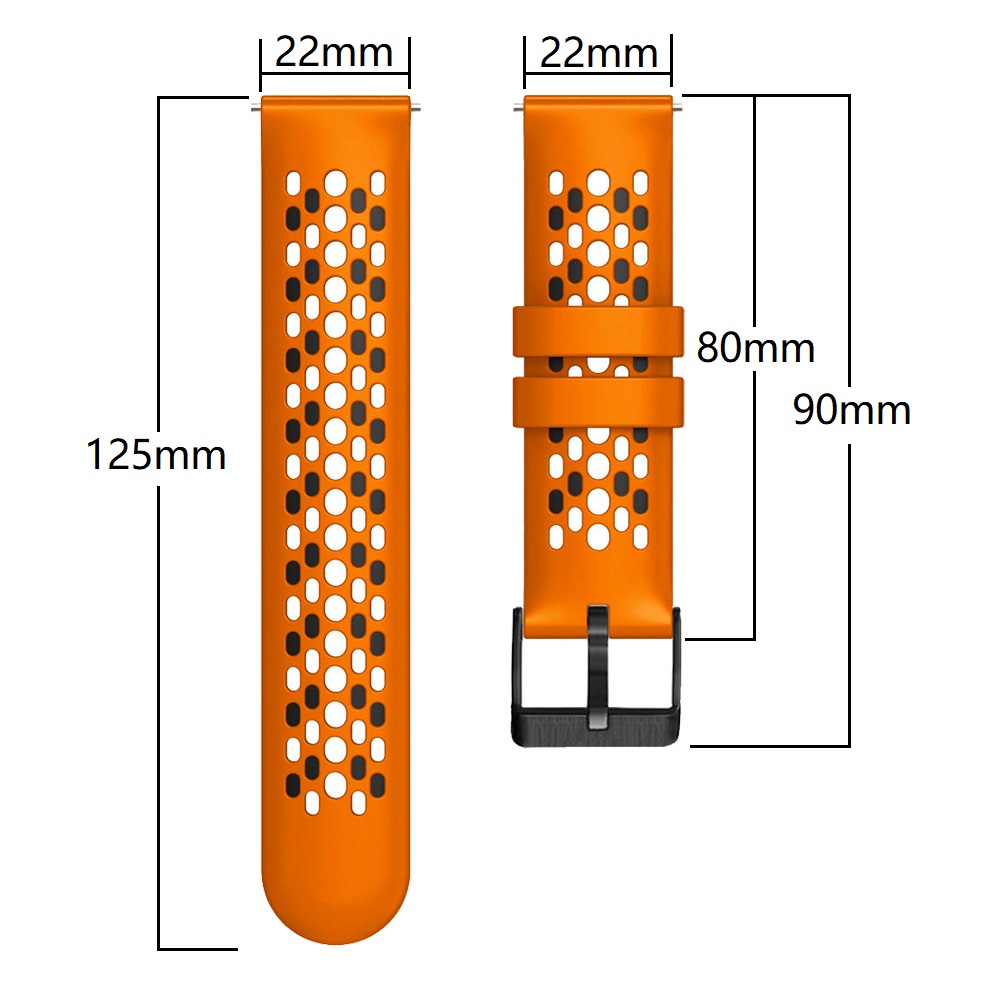 Breathable Silicone Watchband  - Xiaomi Smartwatch S3 Accessories 리뷰 및 가격