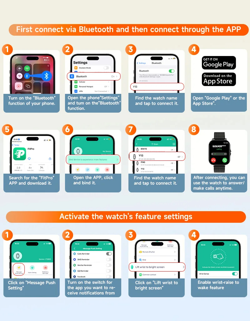 Smart Watch For Android IOS Wa - Smartwatch Instagram 리뷰 및 가격