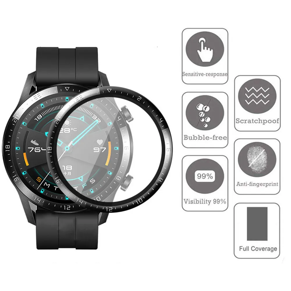 1-3pcs HD Clear Screen Protect - Smartwatch Icon 리뷰 및 가격