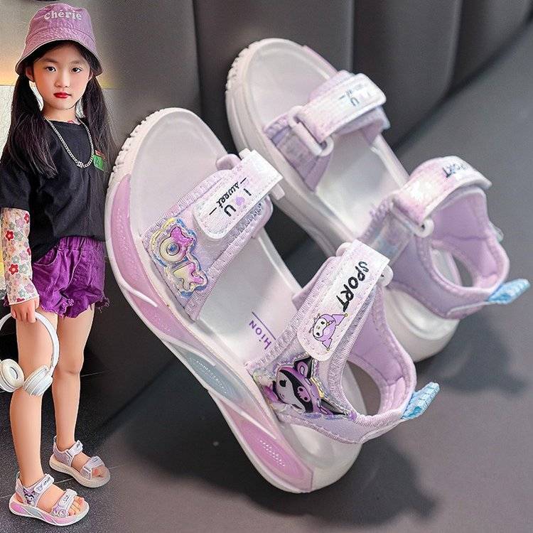 Sanrio Kuromi Toddler Girls Su - Sport Loop Strap 리뷰 및 가격