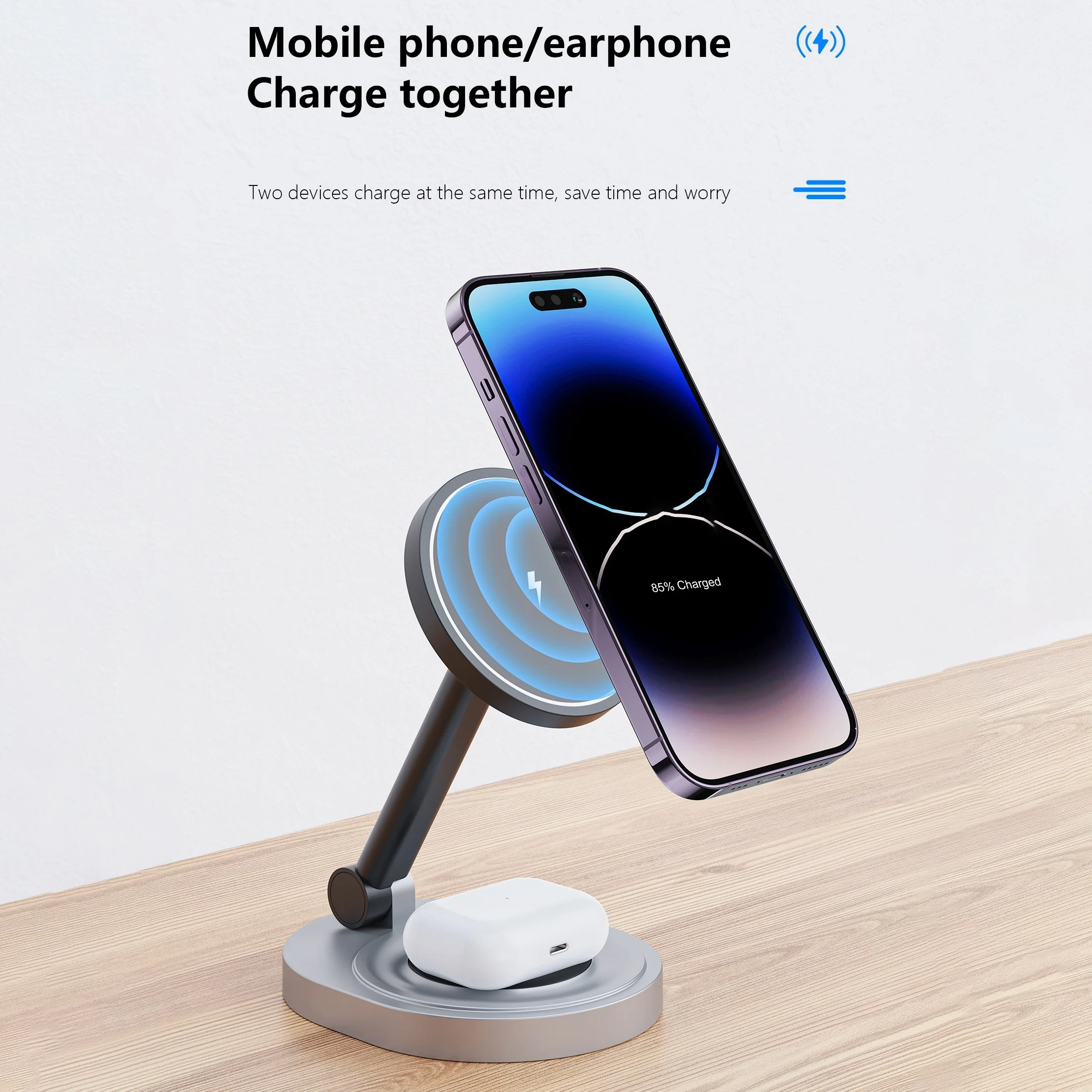 2 In 1 Magnetic Wireless Charg - Watch Charger Cable 리뷰 및 가격
