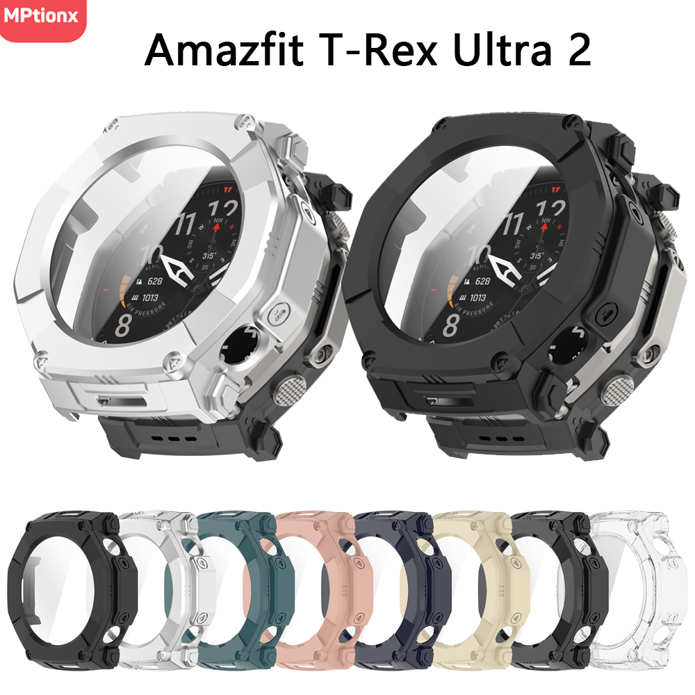 PC Case+Glass For Amazfit T-Re - Amazfit Smartwatch Accessories 리뷰 및 가격