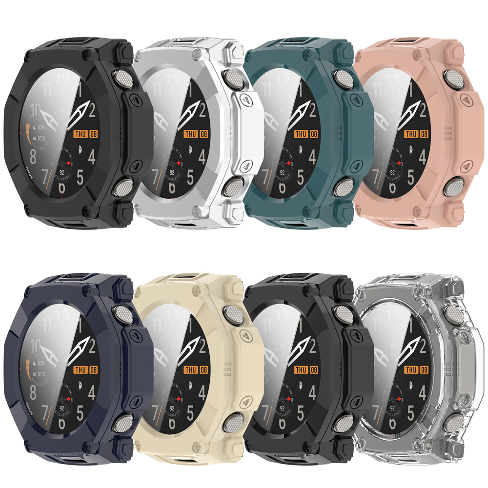 PC Case+Glass For Amazfit T-Re - Amazfit Smartwatch Accessories 리뷰 및 가격