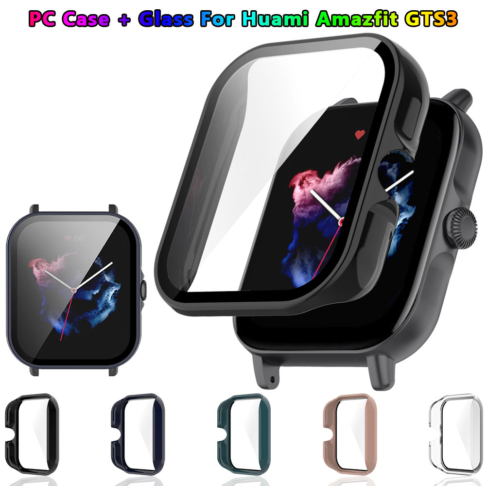 Case + Tempered Glass For Amaz - Amazfit Smartwatch Accessories 리뷰 및 가격
