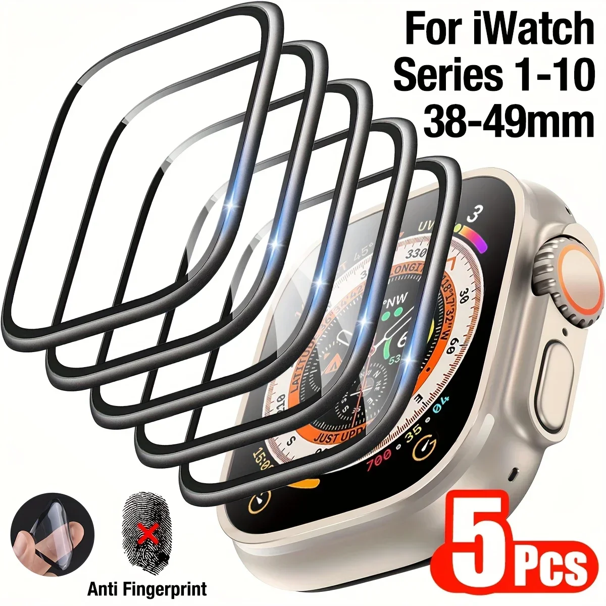 1-5pcs Anti-scratch Film For A - Smartwatch Icon 리뷰 및 가격