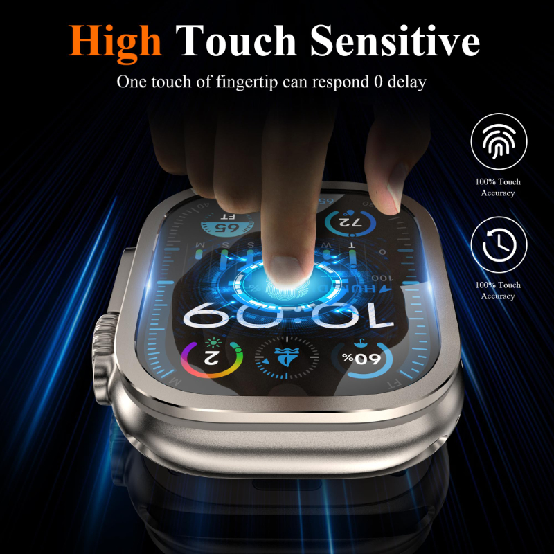 2pcs Tempered Glass for Apple  - Smartwatch Straps & Accessories 리뷰 및 가격
