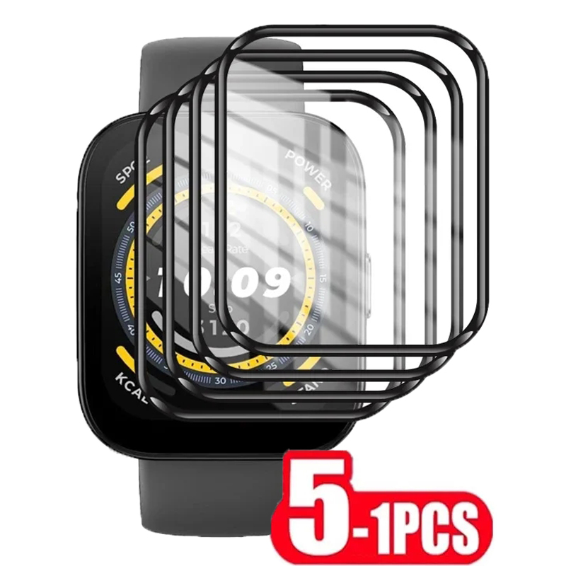 1-5Pcs Screen Protector For Am - Amazfit Smartwatch Accessories 리뷰 및 가격