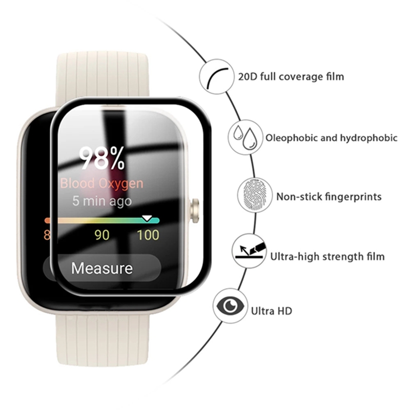 1-5Pcs Screen Protector For Am - Amazfit Smartwatch Accessories 리뷰 및 가격