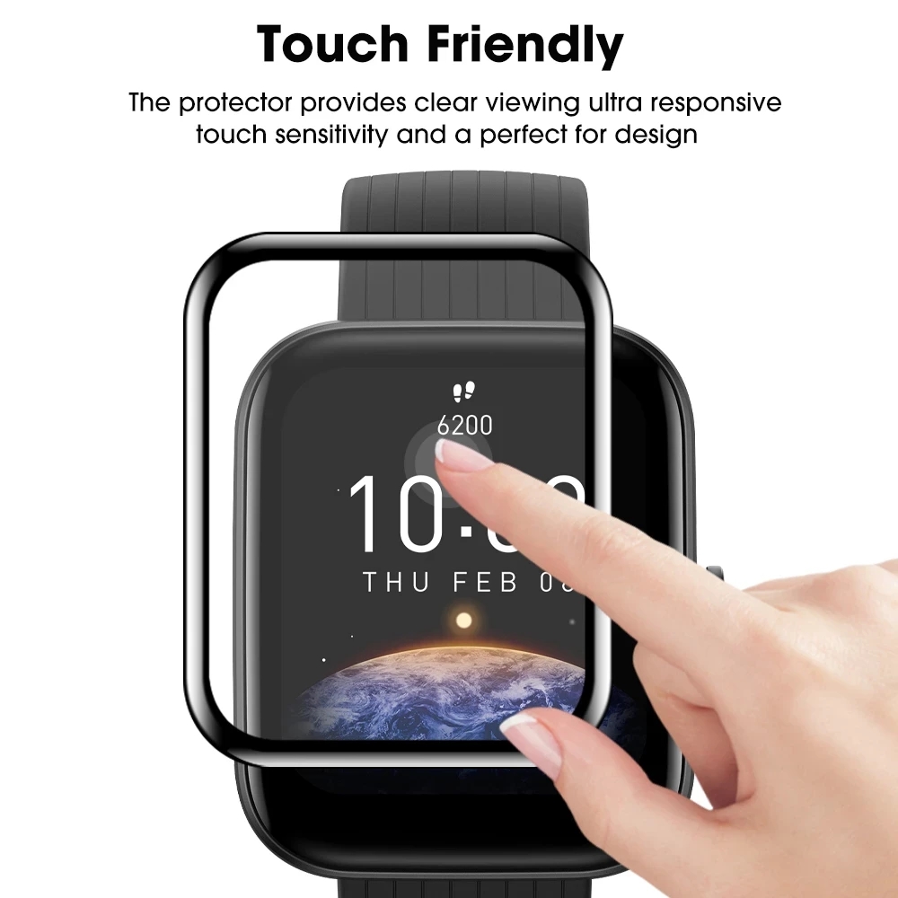 1-5Pcs Screen Protector For Am - Amazfit Smartwatch Accessories 리뷰 및 가격