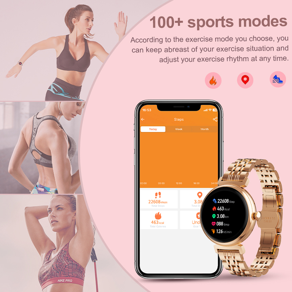1.04 inch AMOLED Screen Fashio - Smartwatch Face 리뷰 및 가격